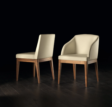 SEGRETI L29N - Upholstered leather chair by Arte Brotto - view 3
